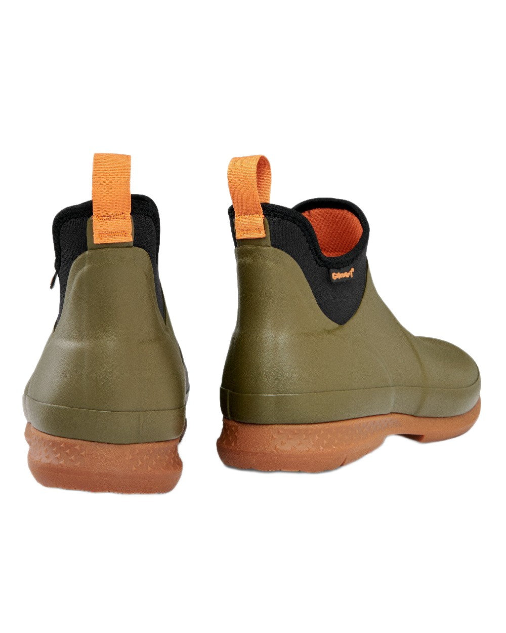 Olive Coloured Gateway1 Jodhpur Lady 6&quot; 4mm Boots on white background 