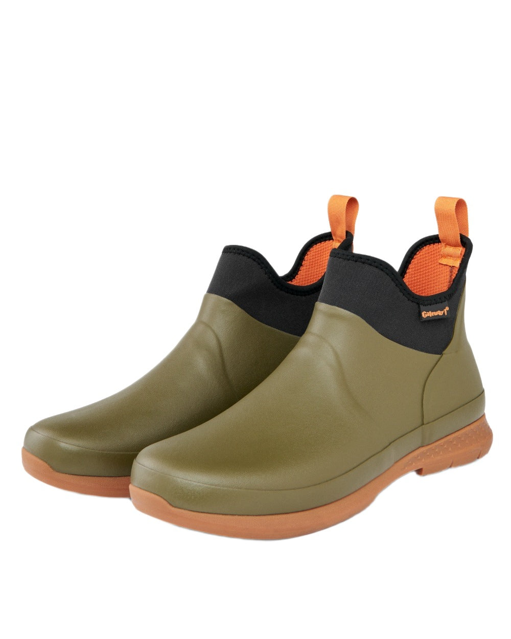 Olive Coloured Gateway1 Jodhpur Lady 6" 4mm Boots on white background 