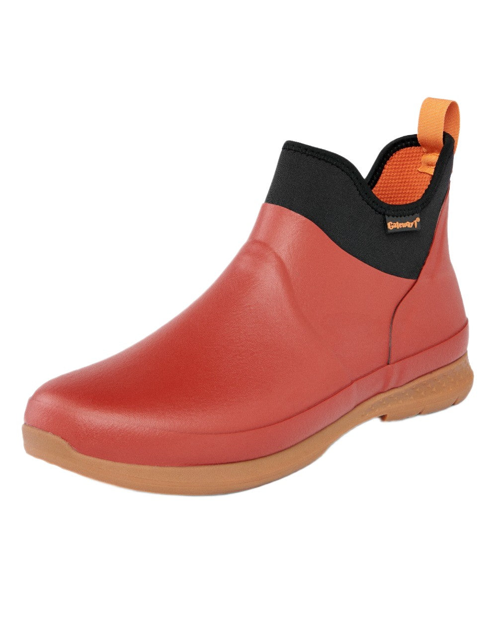Red Coloured Gateway1 Jodhpur Lady 6&quot; 4mm Boots on white background 