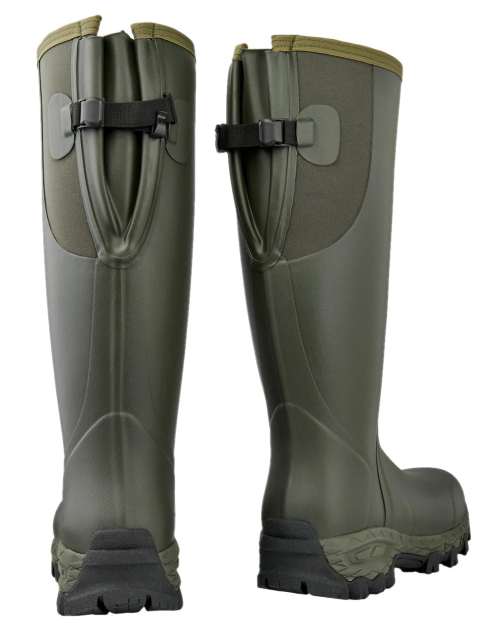 Dark Green Coloured Gateway1 Moor Country Lady 17" 3mm Boots on white background 