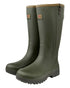 Dark Olive coloured Gateway1 Pheasant Game 18" 5mm Side-Zip Wellingtons on White background 