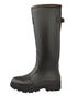 Dark Brown Coloured Gateway1 Pheasant Game Lady 17" 5mm Wellingtons on white background 