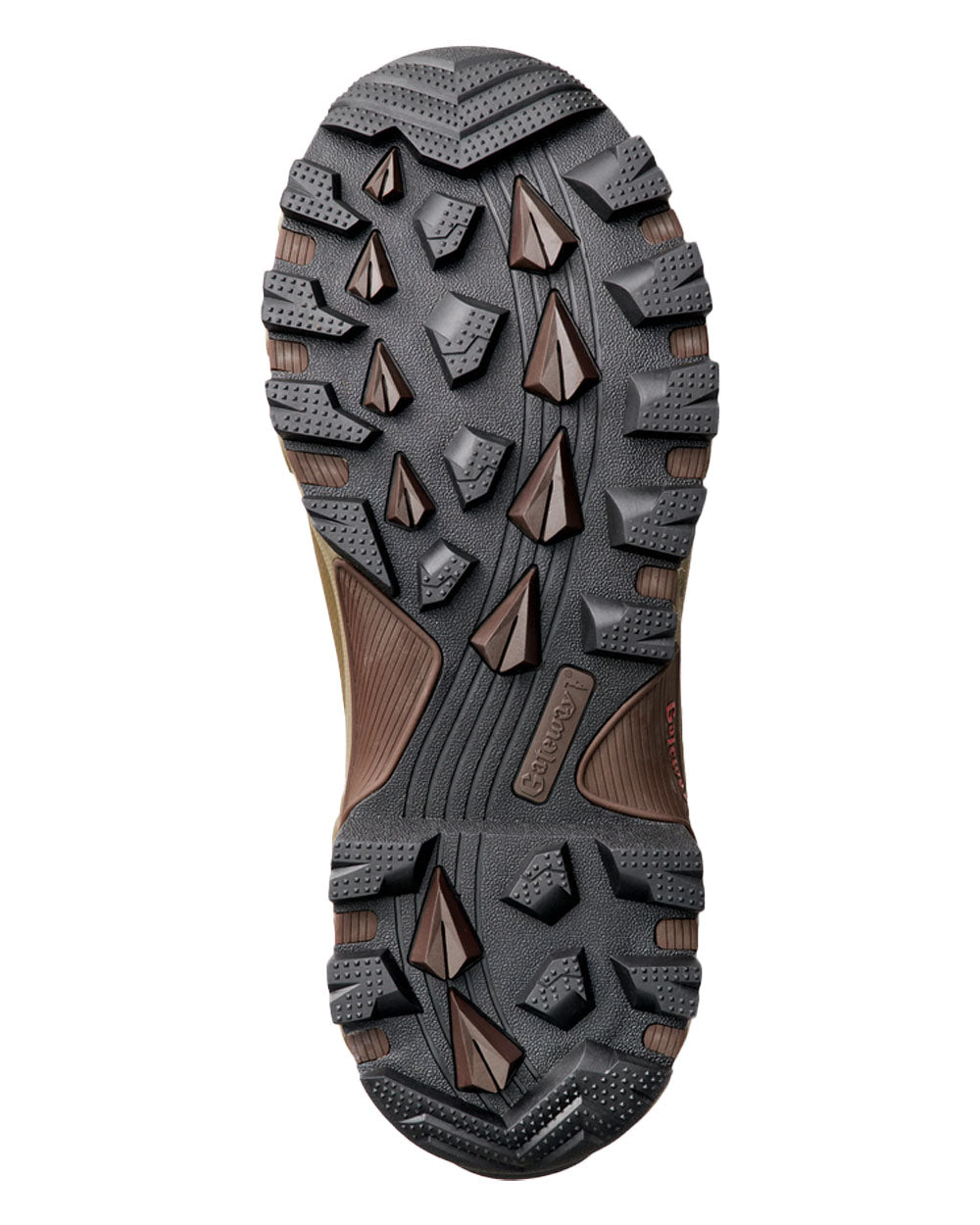 Olive coloured Gateway1 Pro Shooter 18" 7mm Wellingtons on White background 