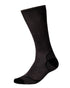 Dark Brown Coloured Gateway1 Sportsman Crew Bamboo 3-Pack Socks on white background 