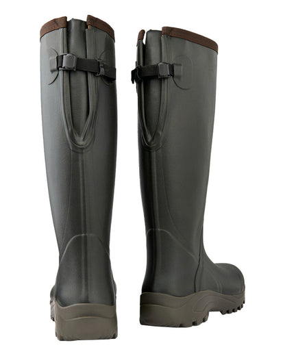 Khaki Coloured Gateway1 Sportsman II 18&quot; 4mm Wellingtons on white background 