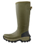 Olive Coloured Gateway1 Woodstalker 18" Wellingtons on white background 