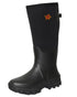 Black Coloured Gateway1 Woodwalker 18" 4mm Wellingtons on white background 