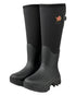Black coloured Gateway1 Woodwalker Lady 17" 4mm Wellingtons on White background 