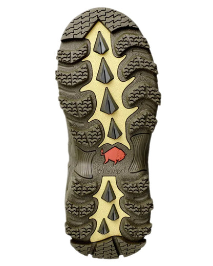 Walnut coloured Gateway1 Woodwalker Lady 17" 4mm Wellingtons on White background 