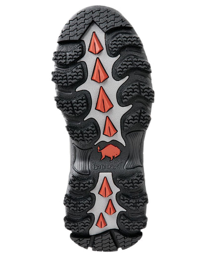 Black Coloured Gateway1 Woodwalker Lady 7" 4mm Boots on white background 