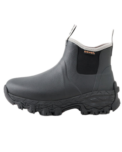 Black Coloured Gateway1 Woodwalker Lady 7" 4mm Boots on white background 