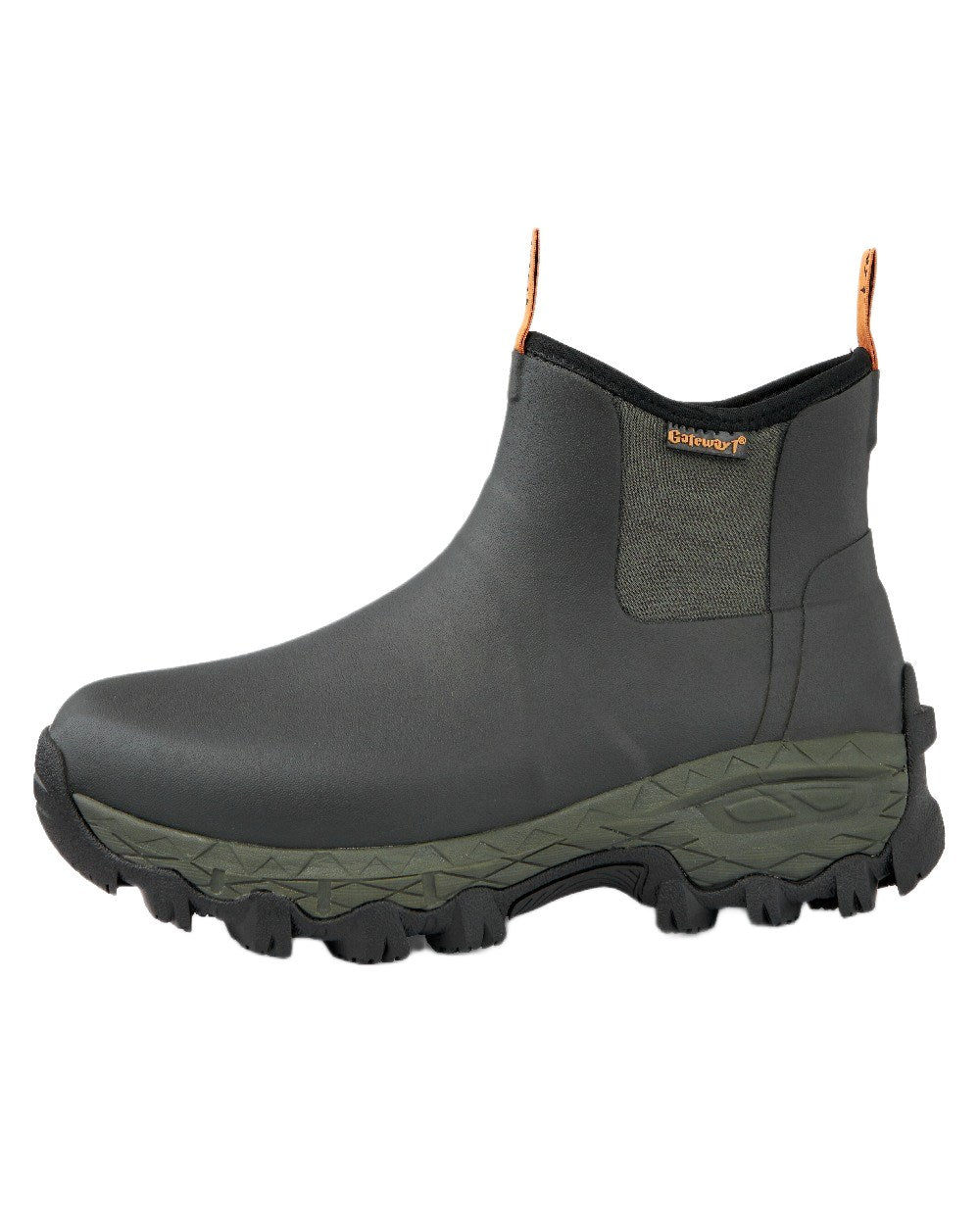 Forest Coloured Gateway1 Woodwalker Lady 7&quot; 4mm Boots on white background 