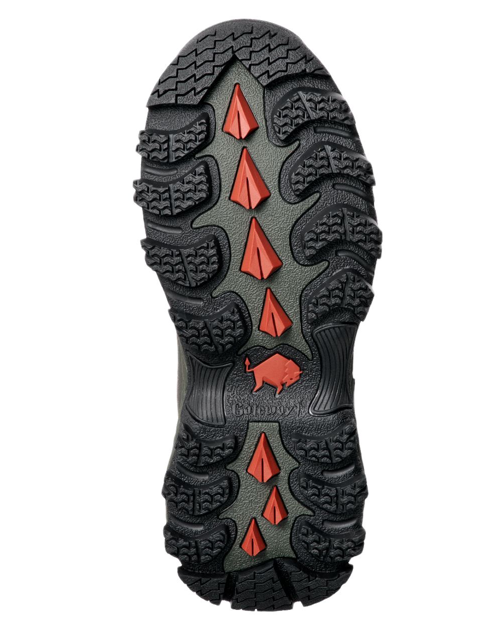 Forest Coloured Gateway1 Woodwalker Lady 7&quot; 4mm Boots on white background 