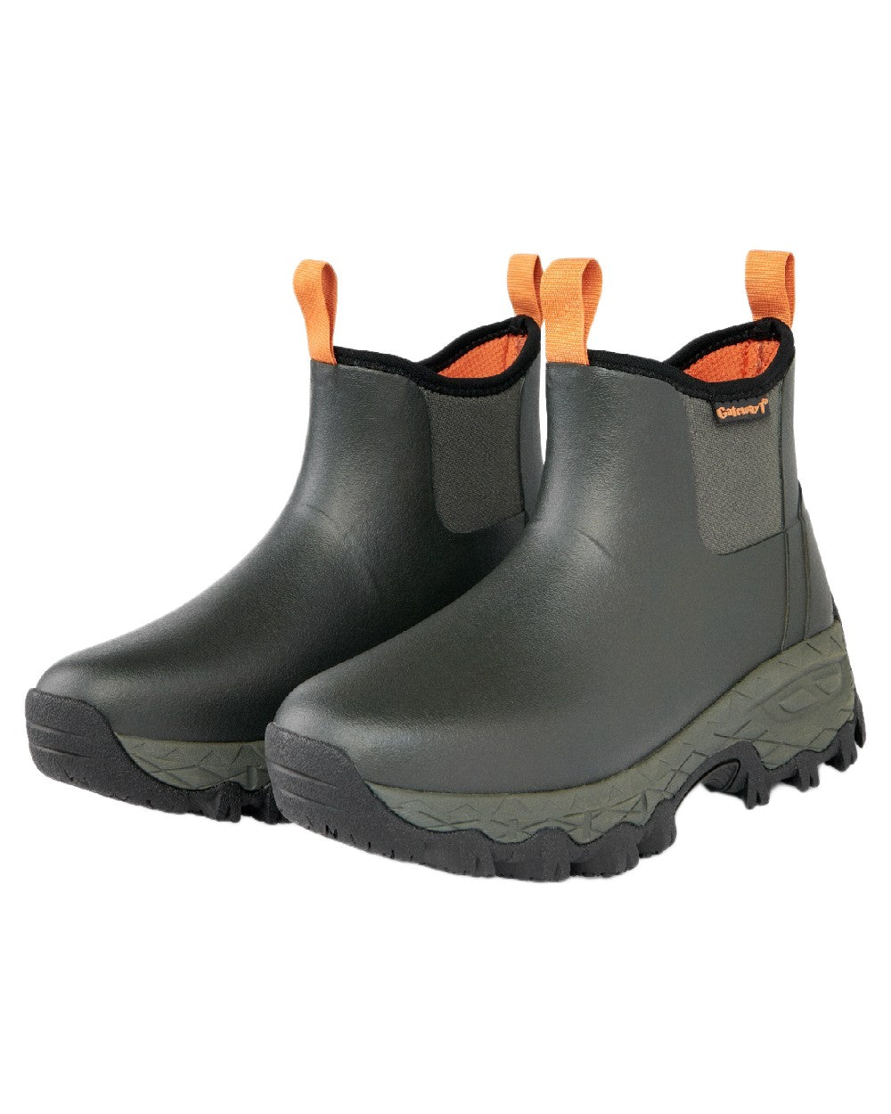 Forest Coloured Gateway1 Woodwalker Lady 7" 4mm Boots on white background 