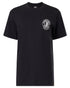 Black coloured Hard Yakka Heritage Icon T-Shirt on white background 