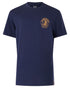 Navy coloured Hard Yakka Heritage Icon T-Shirt on white background 