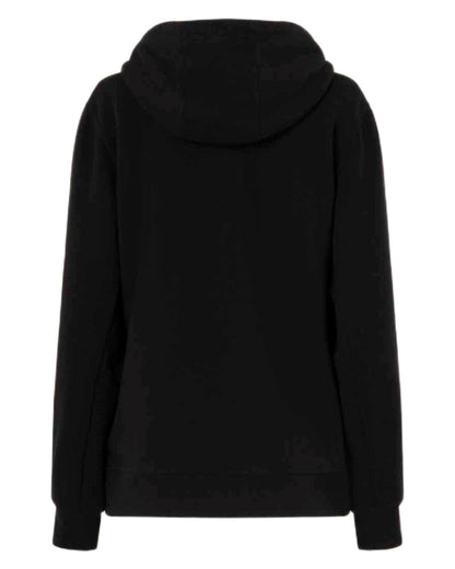 Black coloured Hard Yakka Womens Heritage Icon Hoodie on white background 