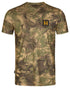 AXIS Forest Coloured Harkila Deer Stalker Camo Short Sleeve T-Shirt on white background 