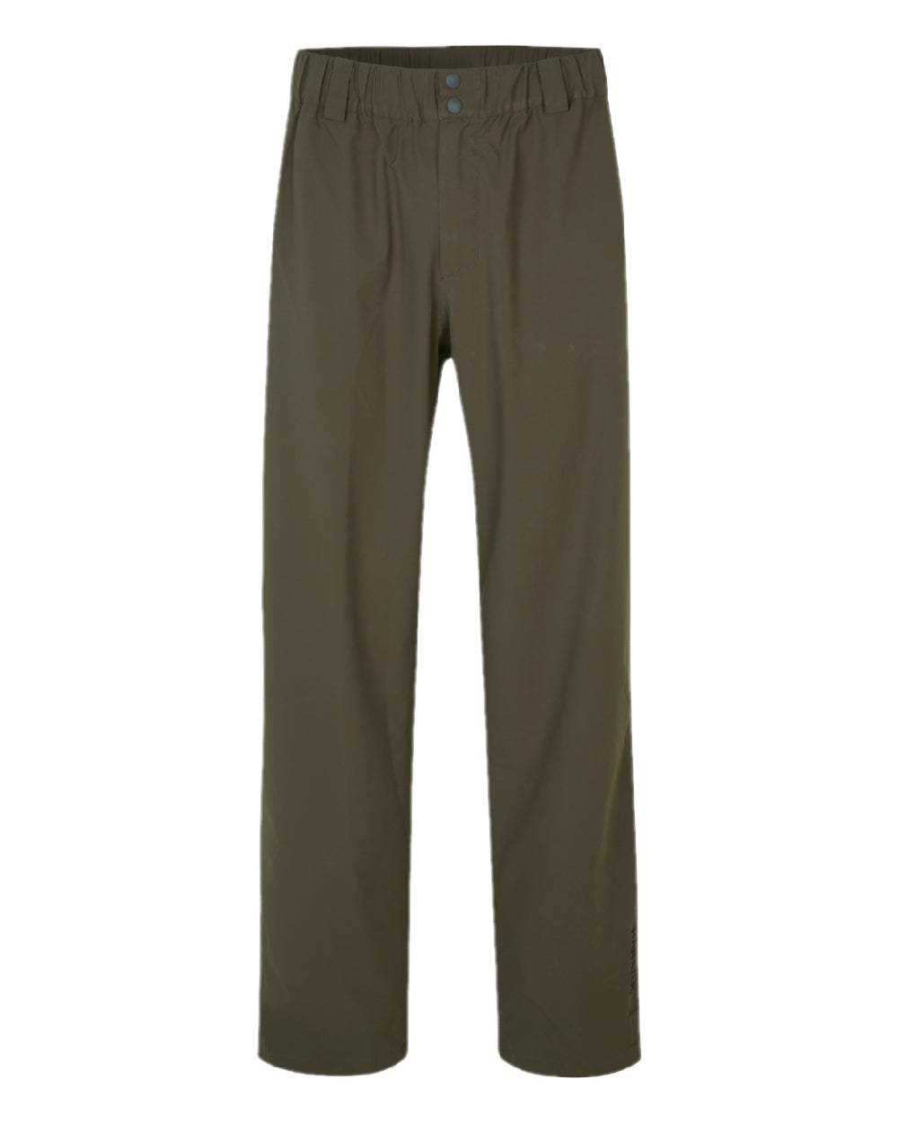 Willow Green Coloured Harkila Orton Overtrousers on white background 