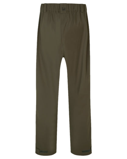 Willow Green Coloured Harkila Orton Overtrousers on white background 