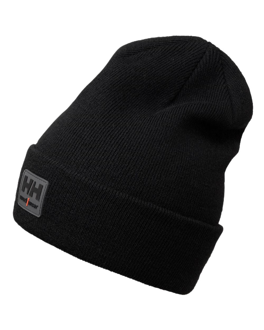 Black Coloured Helly Hansen Kensington Beanie on White background 