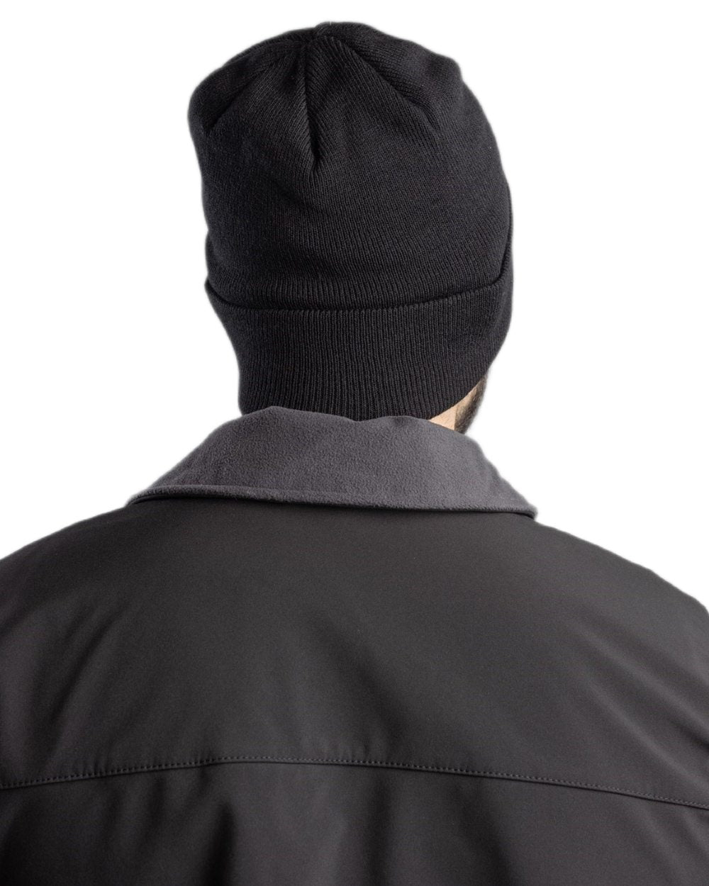 Black Coloured Helly Hansen Kensington Beanie on White background 