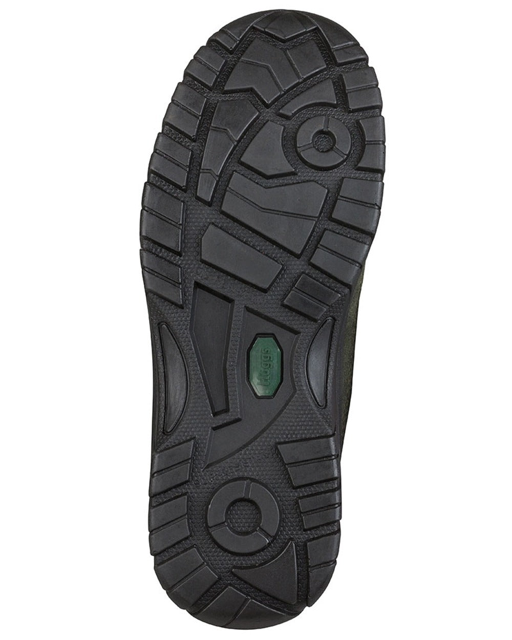 Fern Green Coloured Hoggs of Fife Rambler Waterproof Hiking Boots on white background 