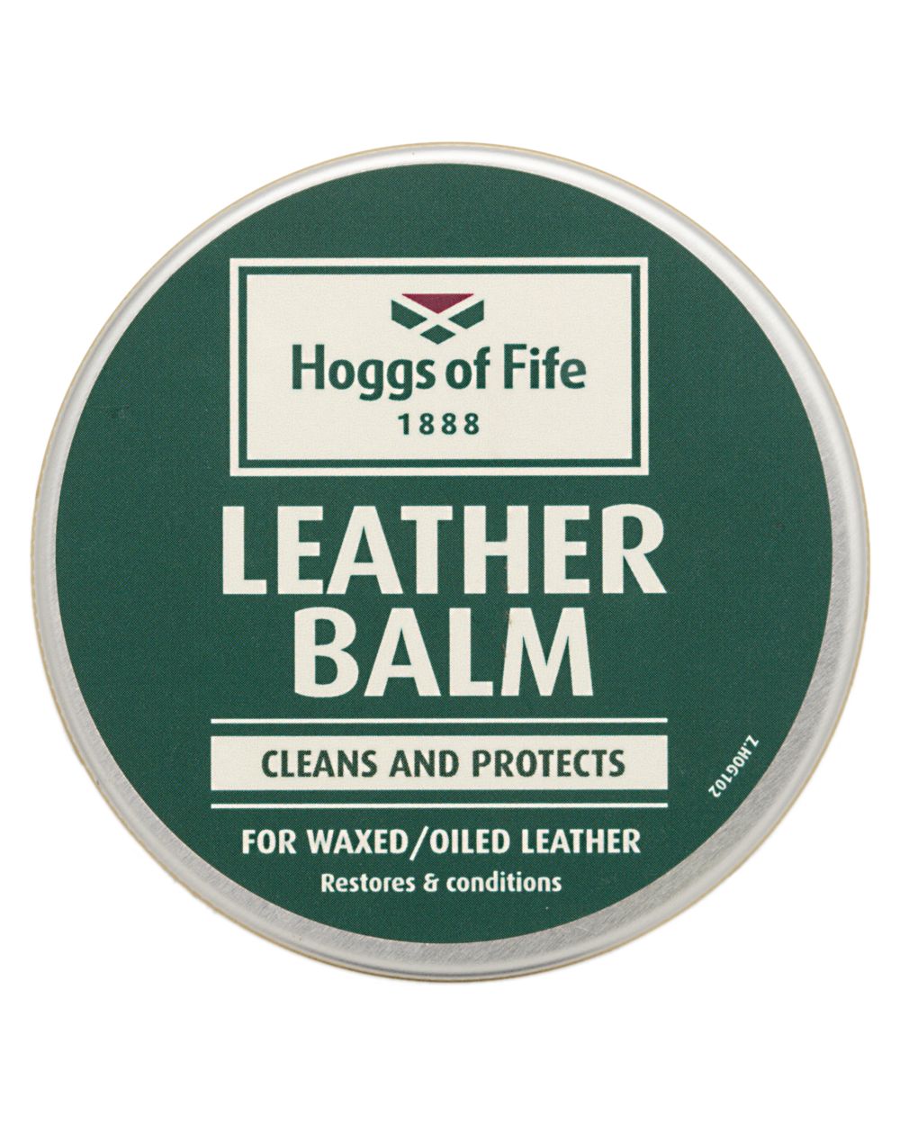 Neutral Coloured Hoggs of Fife Wax Leather Balm on white background 