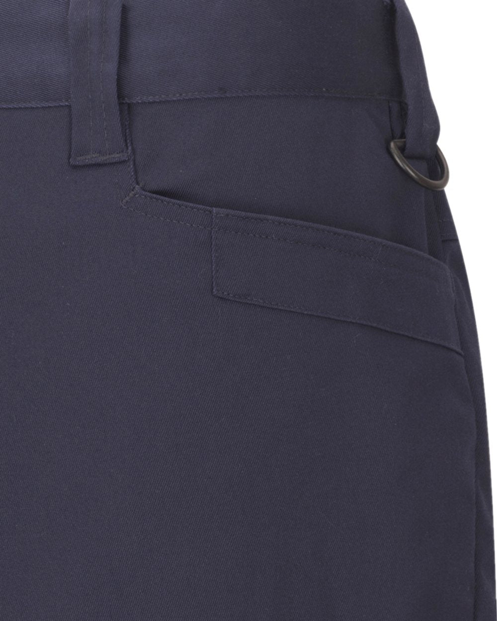 Navy Coloured Hoggs of Fife WorkHogg Utility Shorts on white background 