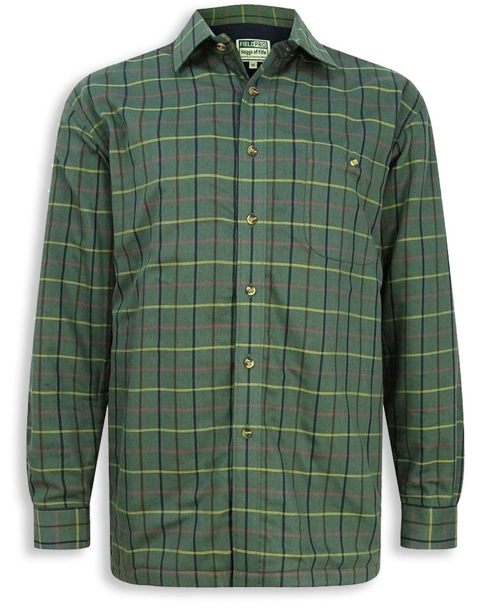 Hoggs of Fife Beech Micro Fleece Lined Shirt