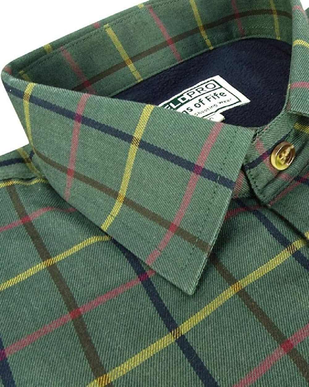 Hoggs of Fife Beech Micro Fleece Lined Shirt