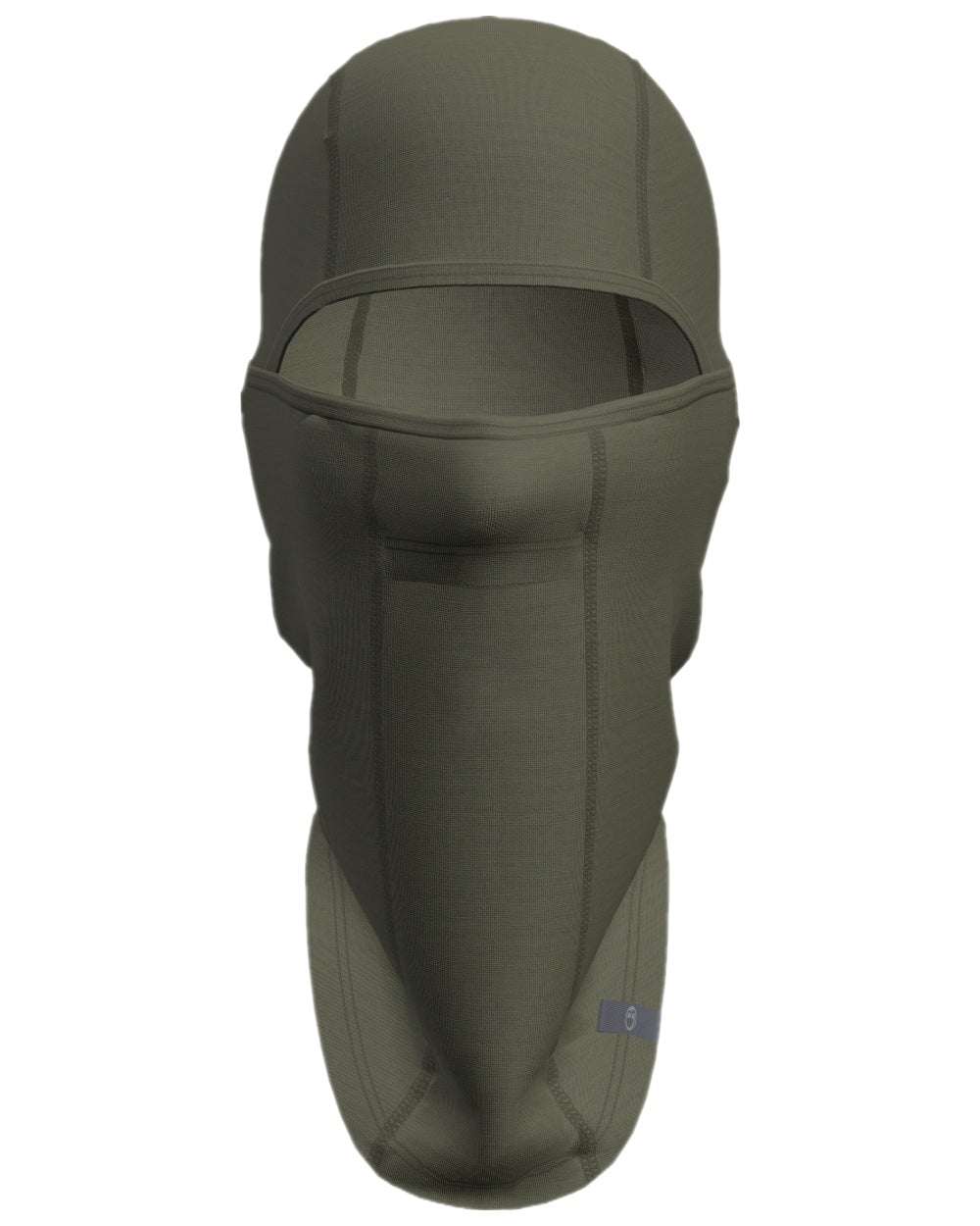 Loden Coloured Icebreaker Merino 200 Oasis Balaclava on white background 