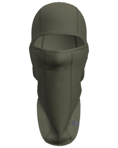 Loden Coloured Icebreaker Merino 200 Oasis Balaclava on white background 