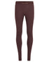 Java Coloured Icebreaker Womens Merino 200 Oasis Thermal Leggings on white background 