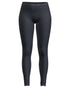 Midnight Navy Coloured Icebreaker Womens Merino 200 Oasis Thermal Leggings on white background 