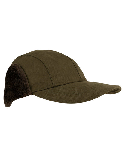 Green coloured Jack Pyke Alaska Hat on white background 