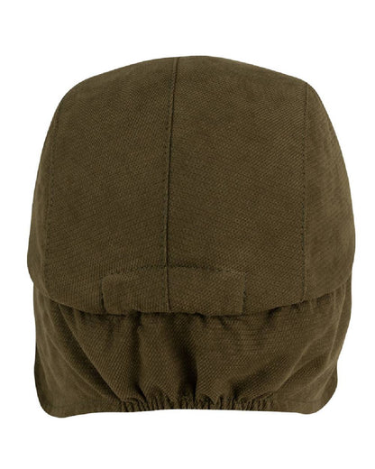 Green coloured Jack Pyke Alaska Hat on white background 