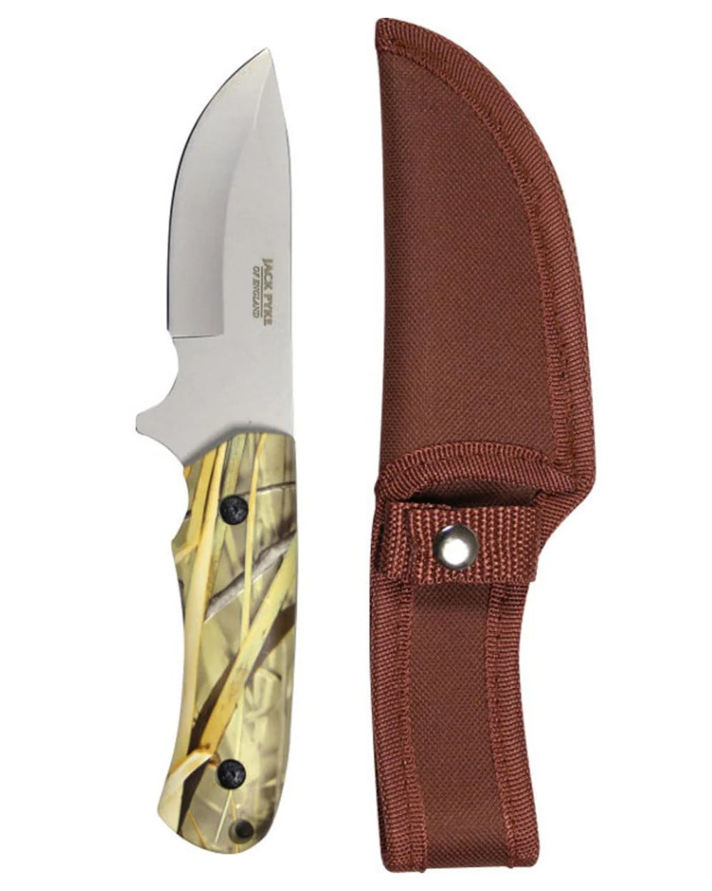 Jack Pyke Bushcraft Knife on white background