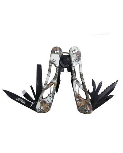 Jack Pyke Camo Multi Tool And Knife Set on white background