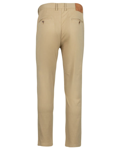 Heritage Beige coloured Jack Pyke Chino Trousers on white background 