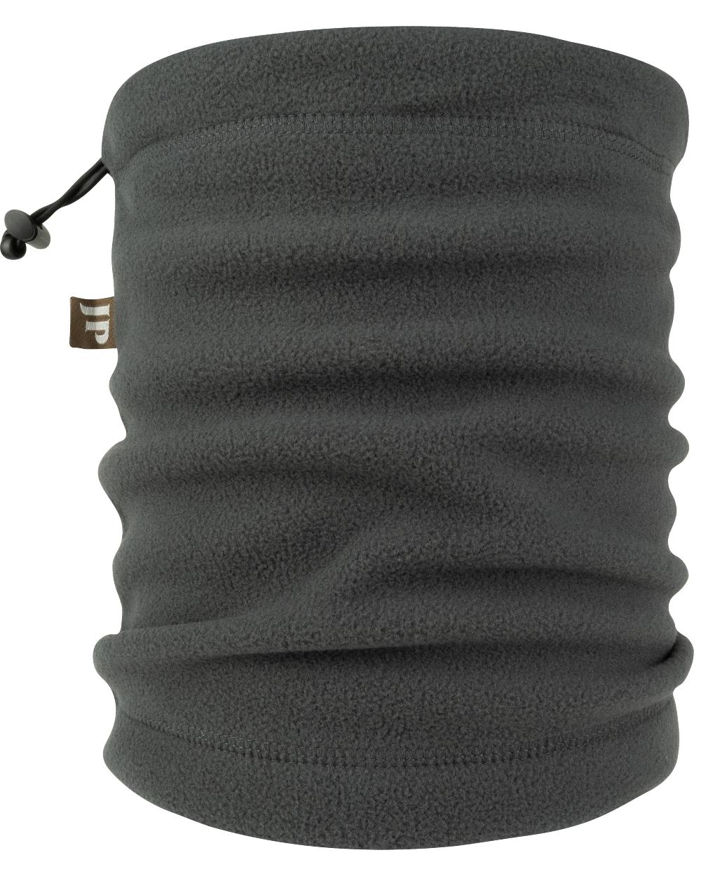 Charcoal coloured Jack Pyke Country Fleece Neck Gaiter on white background 