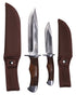 Jack Pyke Hunters Knife Set on white background