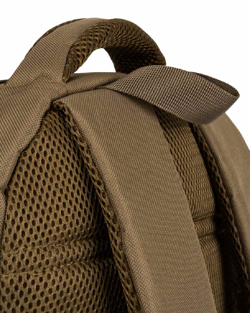 Olive Brown Jack Pyke Kestrel Rucksack on white background 