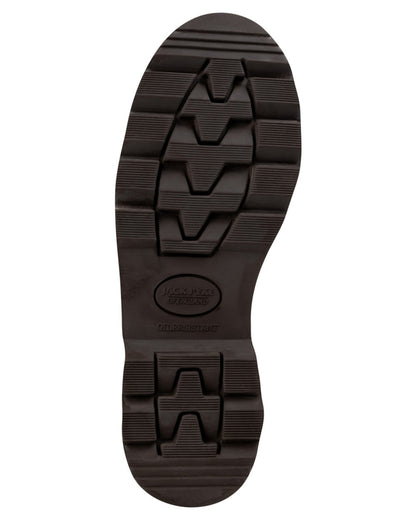 Brown coloured Jack Pyke Mens Safety Dealer Boots on white background 