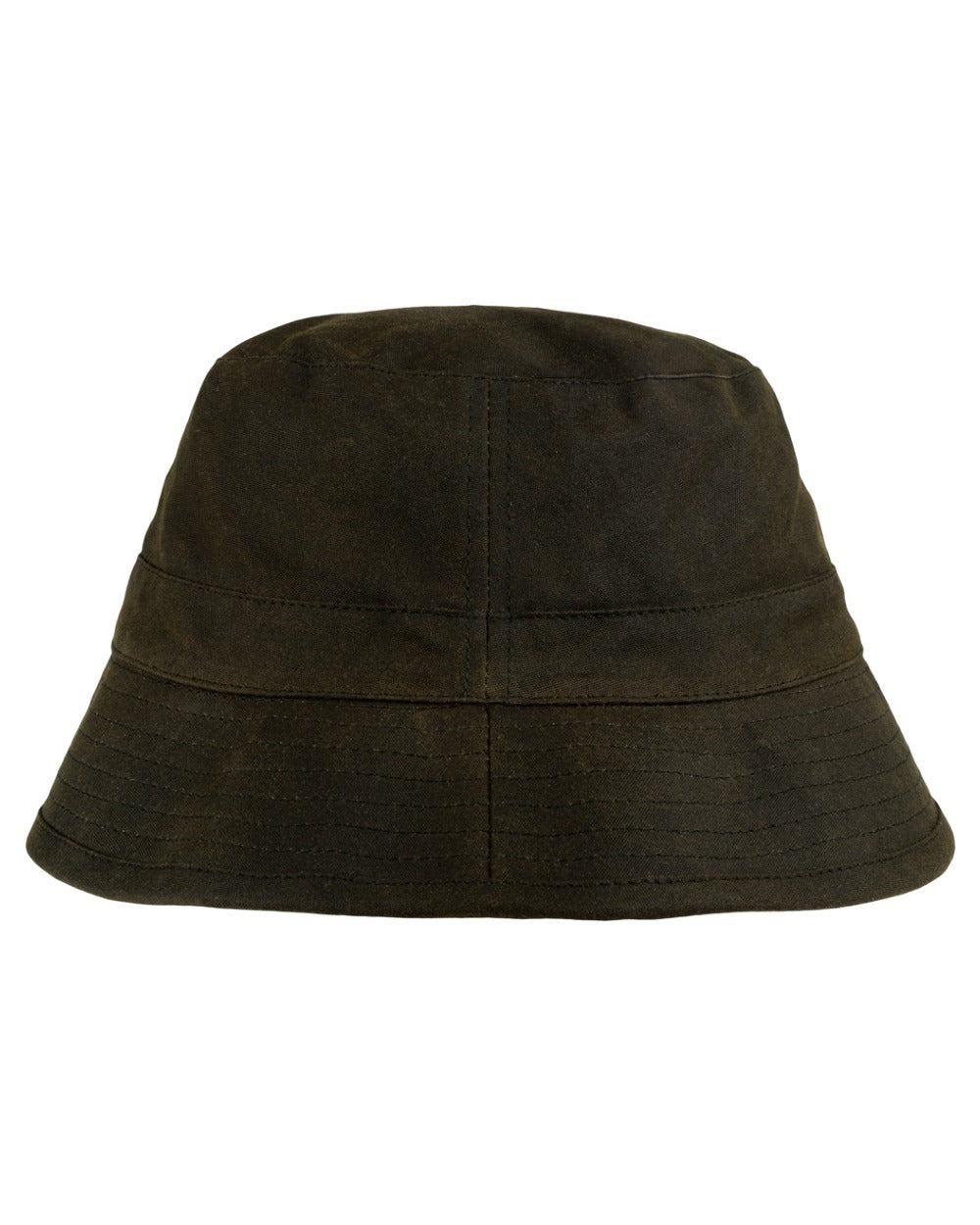 Green coloured Jack Pyke Wax Bucket Hat on white background 