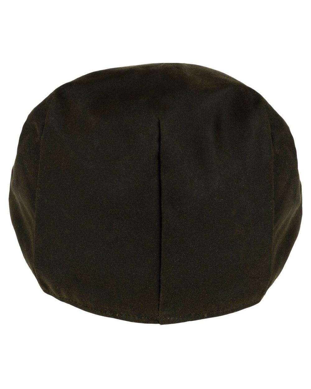 Green coloured Jack Pyke Wax Flat Cap on white background 