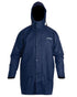 Navy coloured Kaiwaka Mens AgTex Parka on white background 