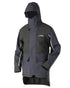 Olive coloured Kaiwaka Mens Stormforce Winter Jacket on white background 