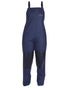 Navy coloured Kaiwaka Womens Lady Of The Land AgTex Bib Overtrousers on white background 