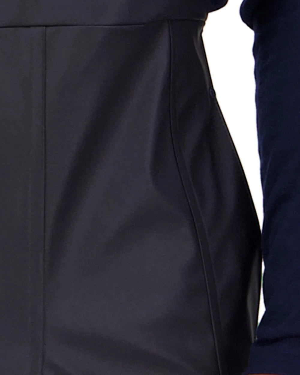 Navy Coloured Line 7 Mens Aqua Max Bib Waterproof Trouser on white background 